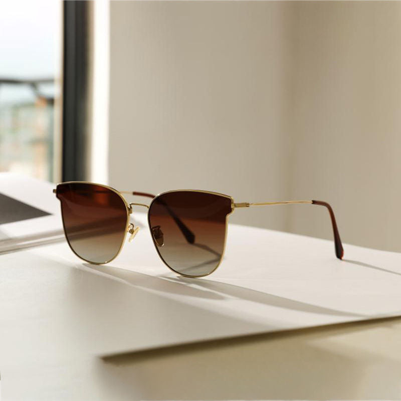 Gradient Eclipse Cat-Eye Titanium