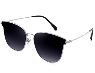 Gradient Eclipse Cat-Eye Titanium