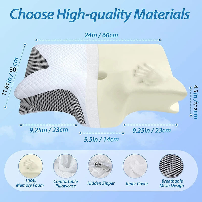 ContourCloud™ Ergonomic Pillow