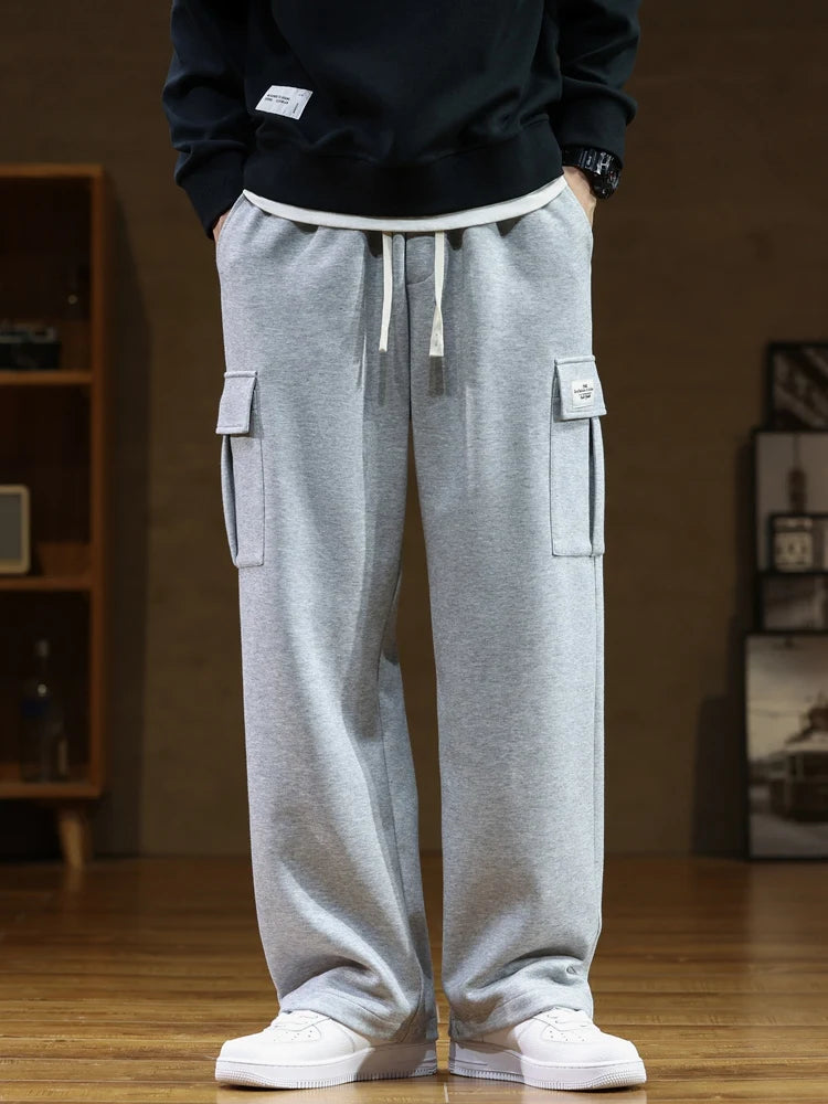 Urban Cargo Wide-Leg Sweatpants