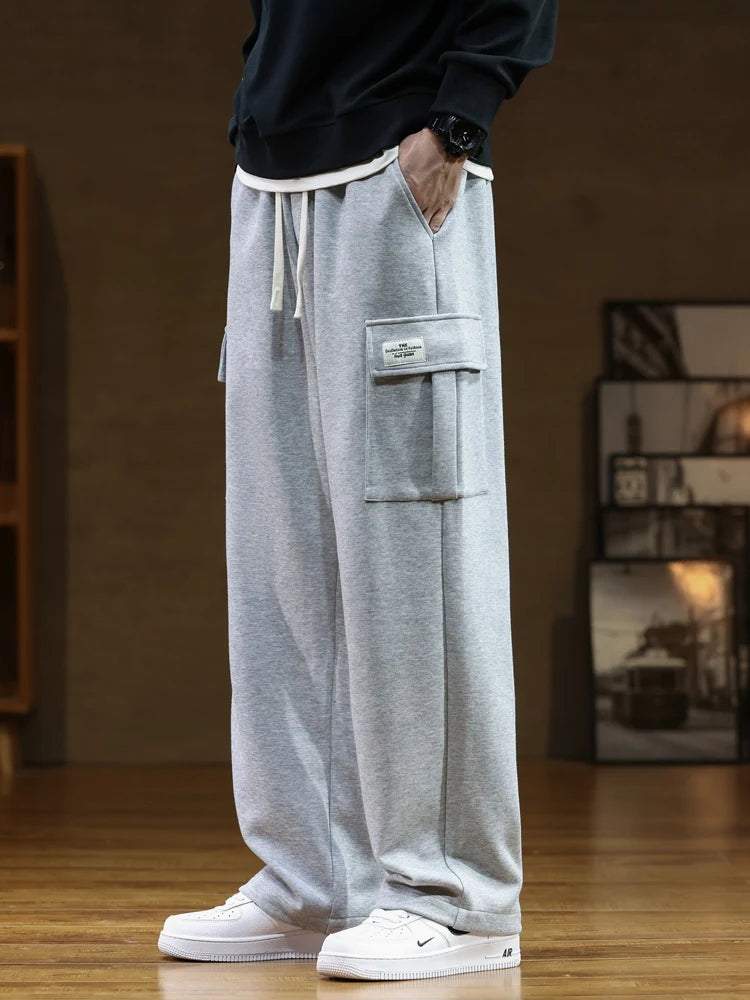 Urban Cargo Wide-Leg Sweatpants