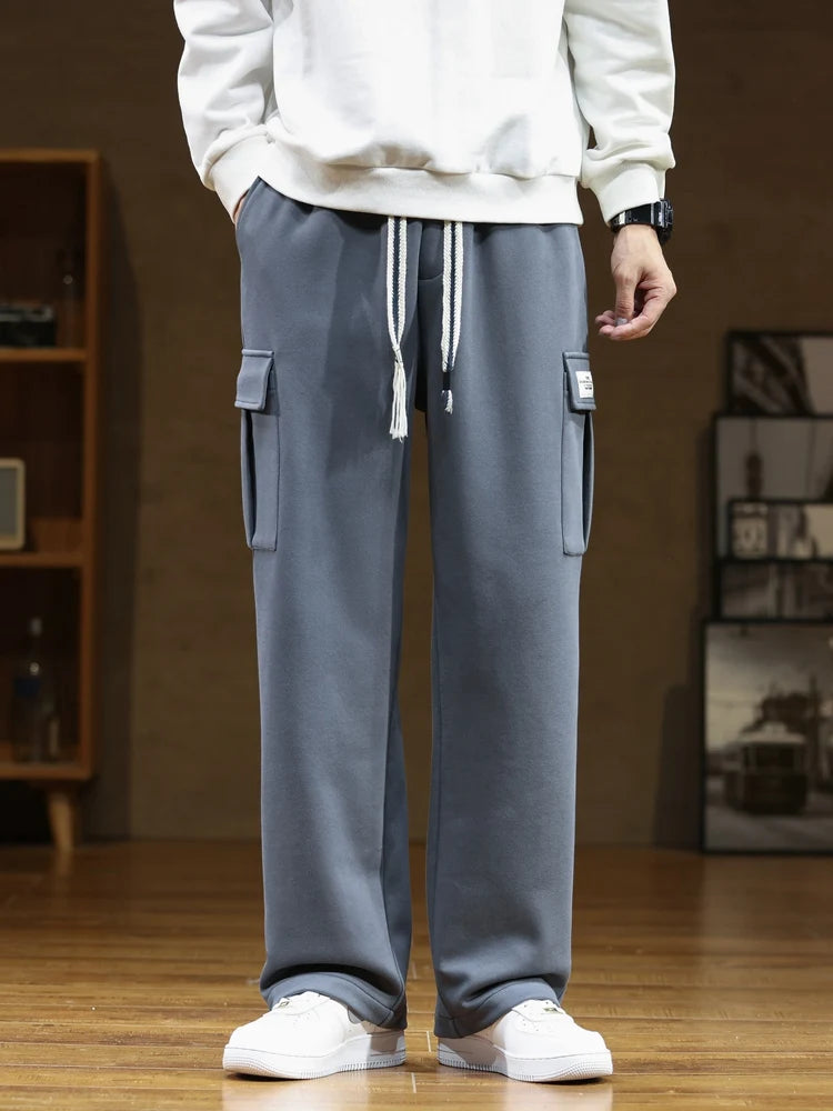 Urban Cargo Wide-Leg Sweatpants