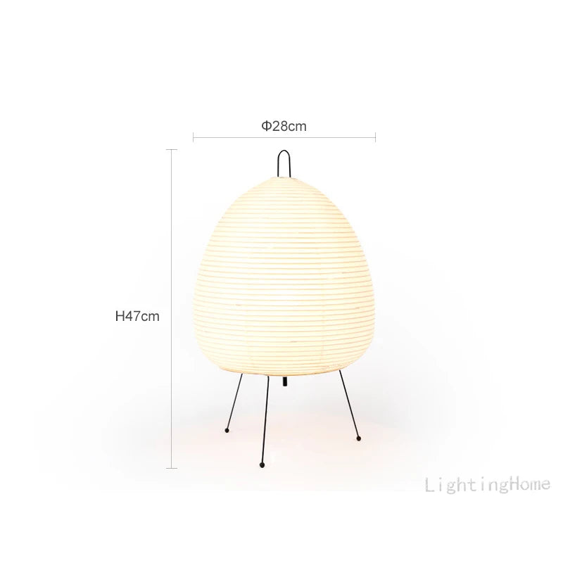 Japanese Design Hikari Table Lamp