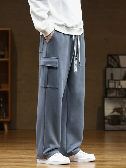 Urban Cargo Wide-Leg Sweatpants