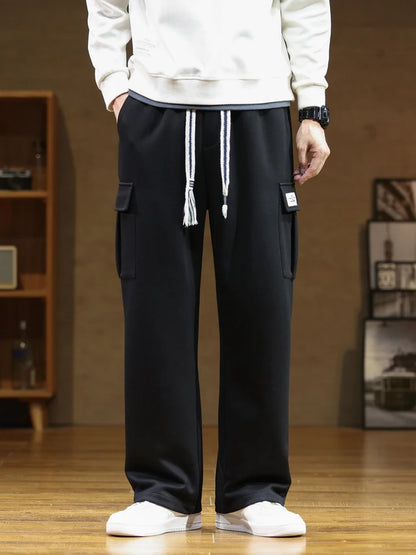 Urban Cargo Wide-Leg Sweatpants