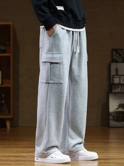 Urban Cargo Wide-Leg Sweatpants