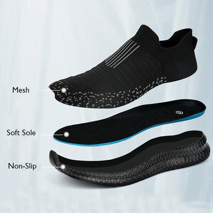 UrbanKnit Slip-On Sneakers