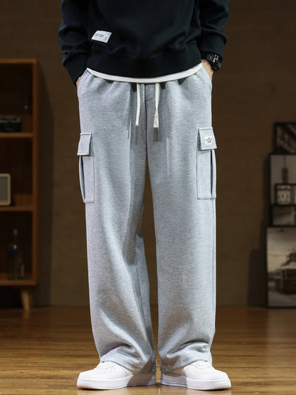 Urban Cargo Wide-Leg Sweatpants