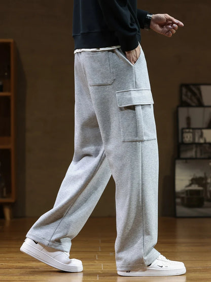 Urban Cargo Wide-Leg Sweatpants