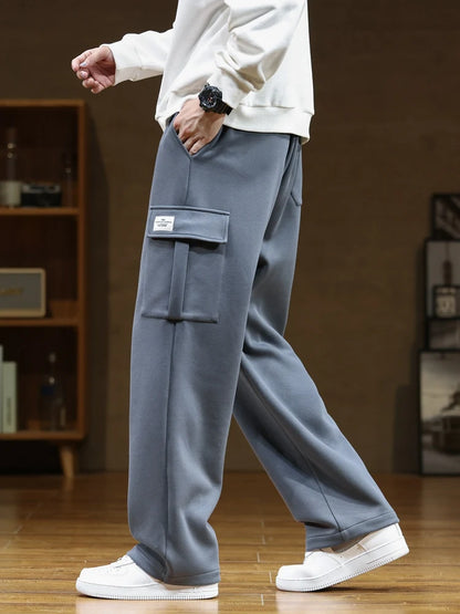 Urban Cargo Wide-Leg Sweatpants
